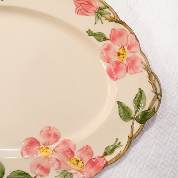 Franciscan Ware Desert Rose Oval 14” Platter - Picture 2 of 8
